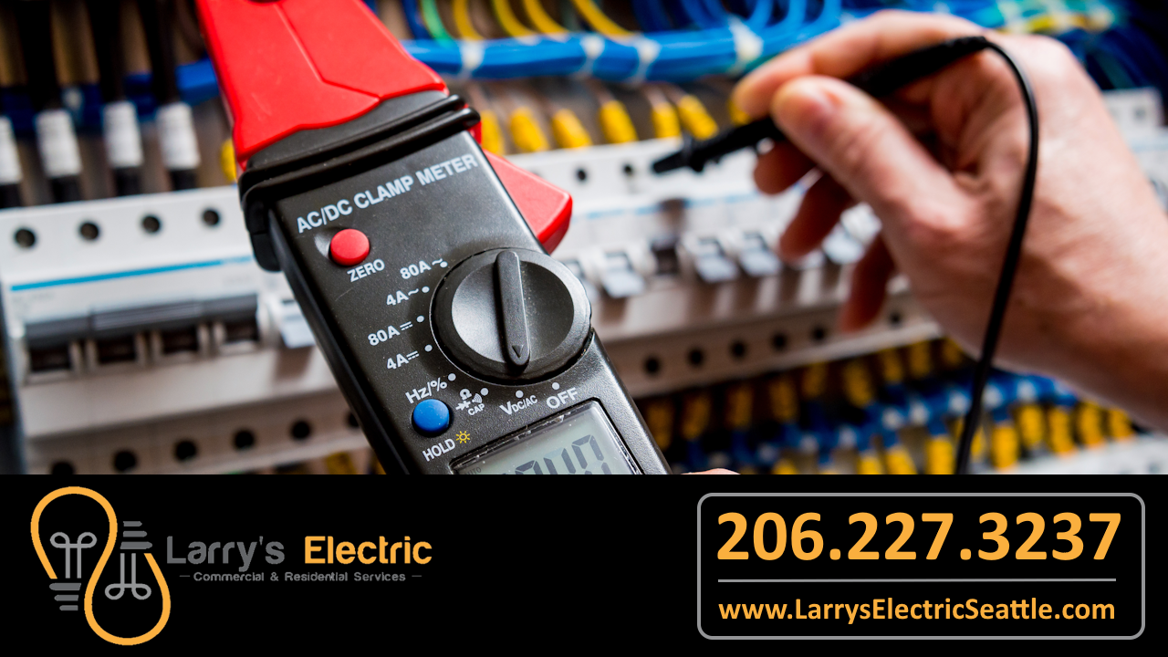 Electrician Testing Electrical Wiring Electrical Contractor in Federal Way, Washington