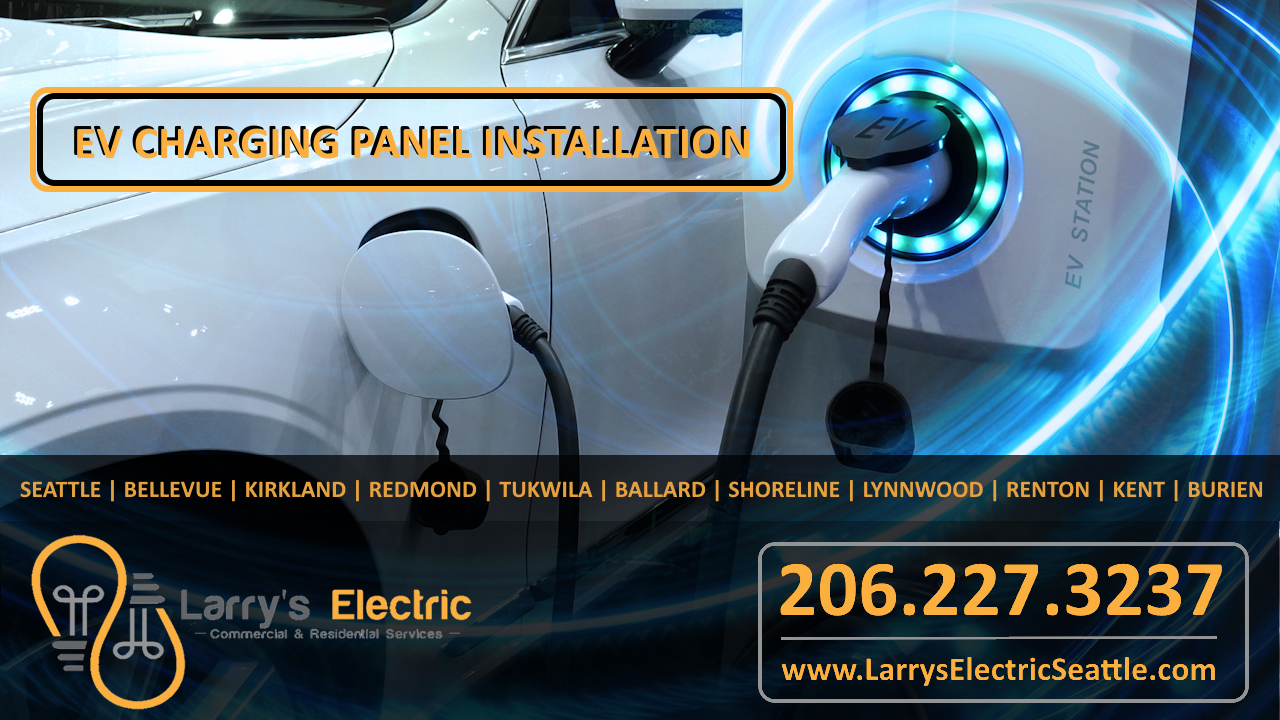 Larry's Electric Maple Valley Residential Home Electric Car EV Charger Installation Electrician