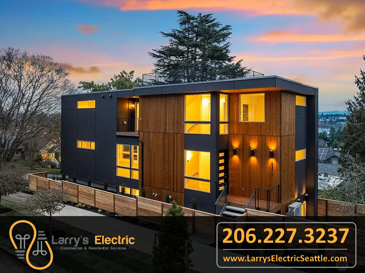 Seattle_Home_Electrical_Wiring_Electrical_Panel_Installation_New_Construction_Seattle_King_County_Washington New Construction Electrician Services Electrical Panel and Wiring Installation in Seattle | Larry's Electric