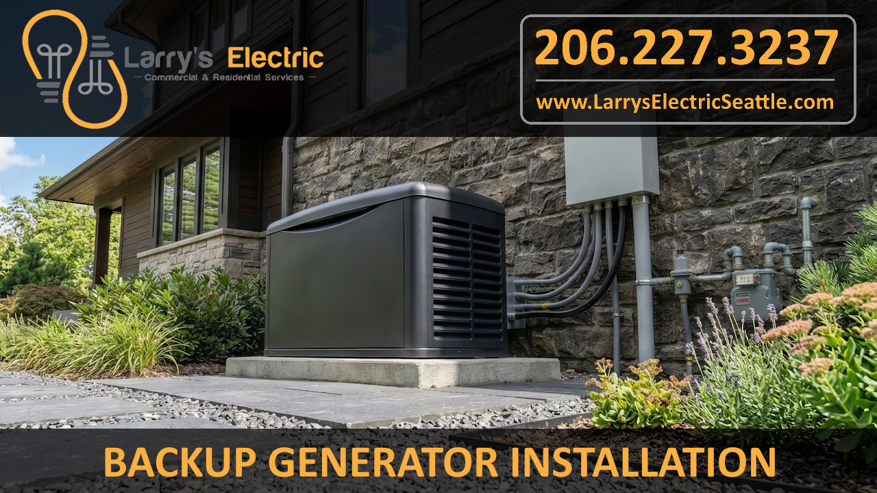 Larrys_Electric_Seattle_Backup_Generator_Installation_Electrical_Wiring Residential Home Backup Generator Installation and Electrical Panel Wiring in Seattle, and King County, Washington